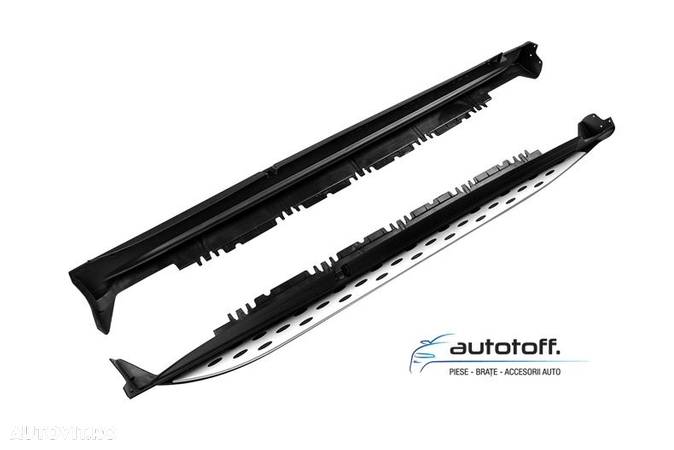 Praguri Mercedes Benz GLE W166 (15-18) din aluminiu - 7