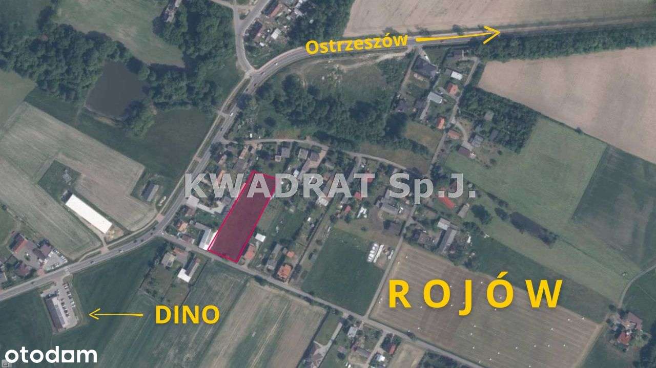 Działka inwestycyjno-budowlana Rojów k/Ostrzeszowa - Pełny obrazek: 4/8
