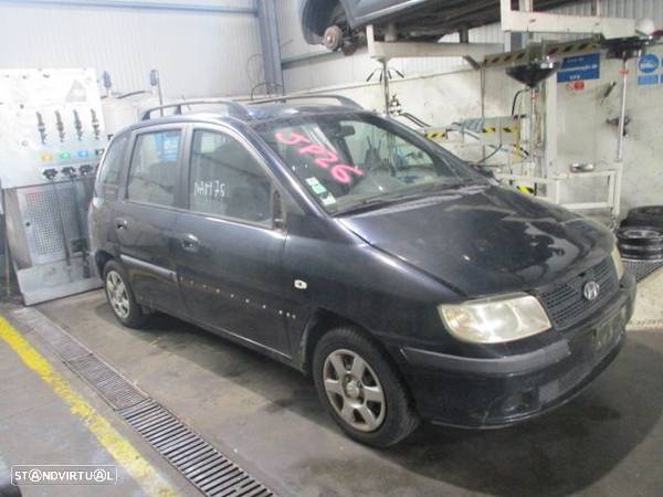 Carro MOT: D4FA  CXVEL: M5CF2 HYUNDAI MATRIX FASE 1 2006 1.5CRDI 102CV 5P PRETO DIESEL - 2