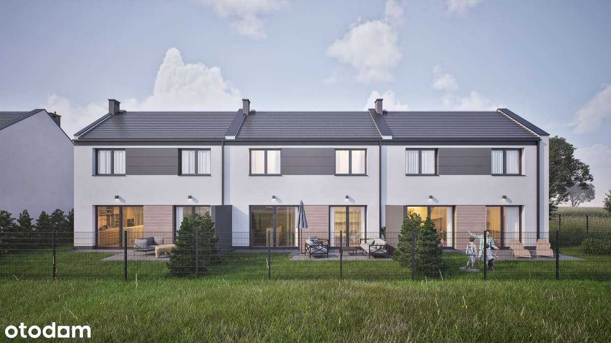 Kompaktowy dom na granicy Wrocławia, 3 sypialnie, taras , ogródek-5