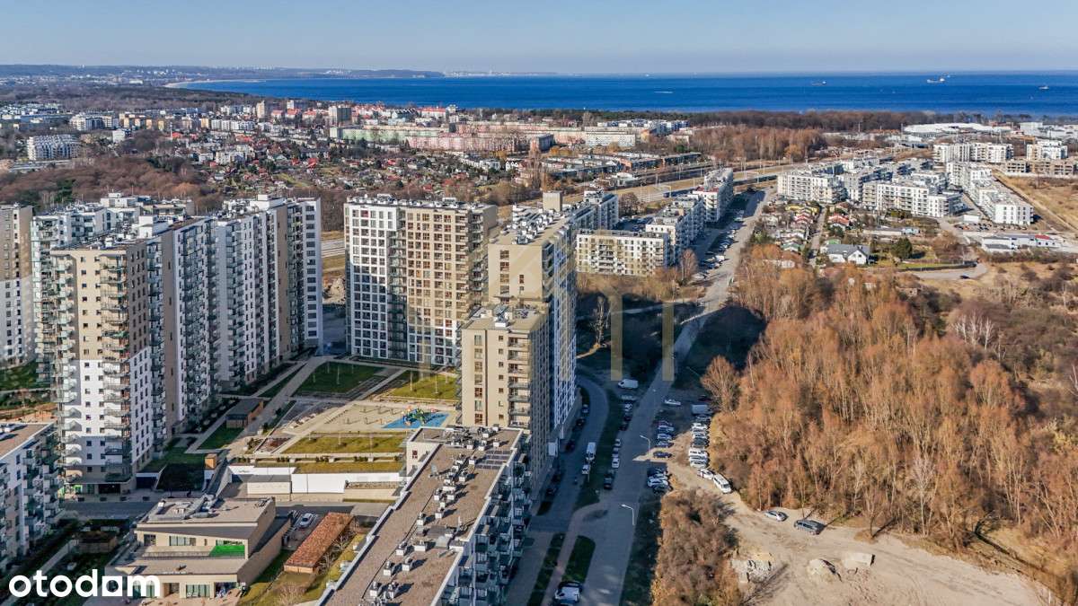 2 pokoje | 10 piętro | widok na Zatokę | Letnica-12