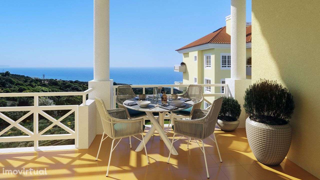 T2 Edifício Cabo de Santa Maria, com jardim