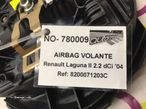 Airbag Condutor Renault Laguna II 2.2 DCi 150Cv de 2004 - Ref: 8200071203C - NO780009 - 4