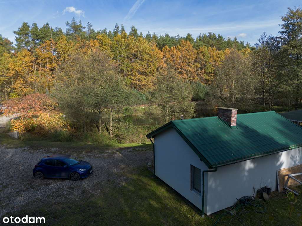 Urokliwe łowisko wędkarskie z domkiem!-6