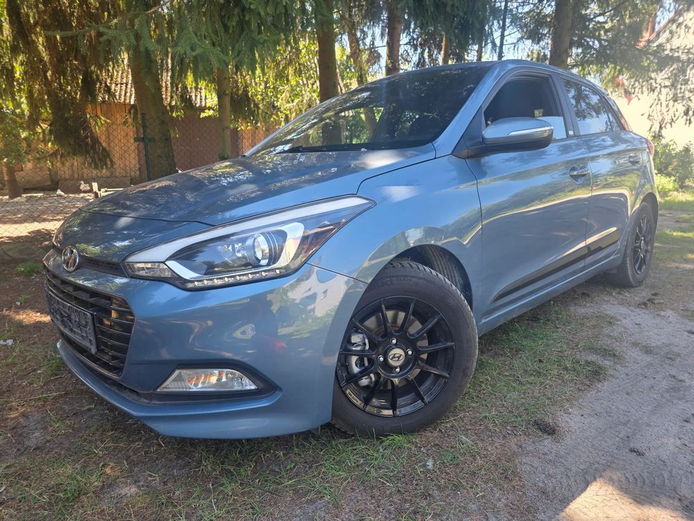 Hyundai i20 II (2014-2020) blue 1.0 T-GDI Passion Plus 2016