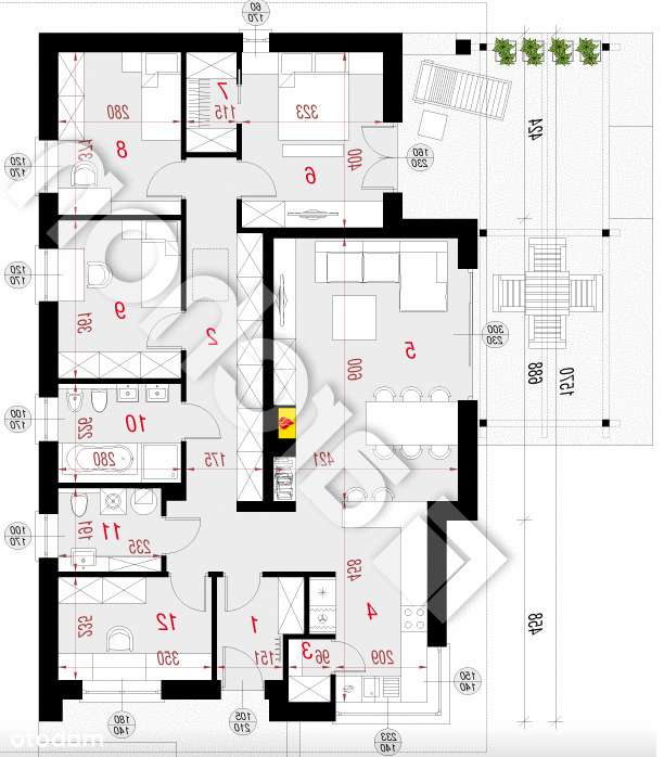 Dom parterowy w sąsiedztwie lasu, spokojna okolica-18