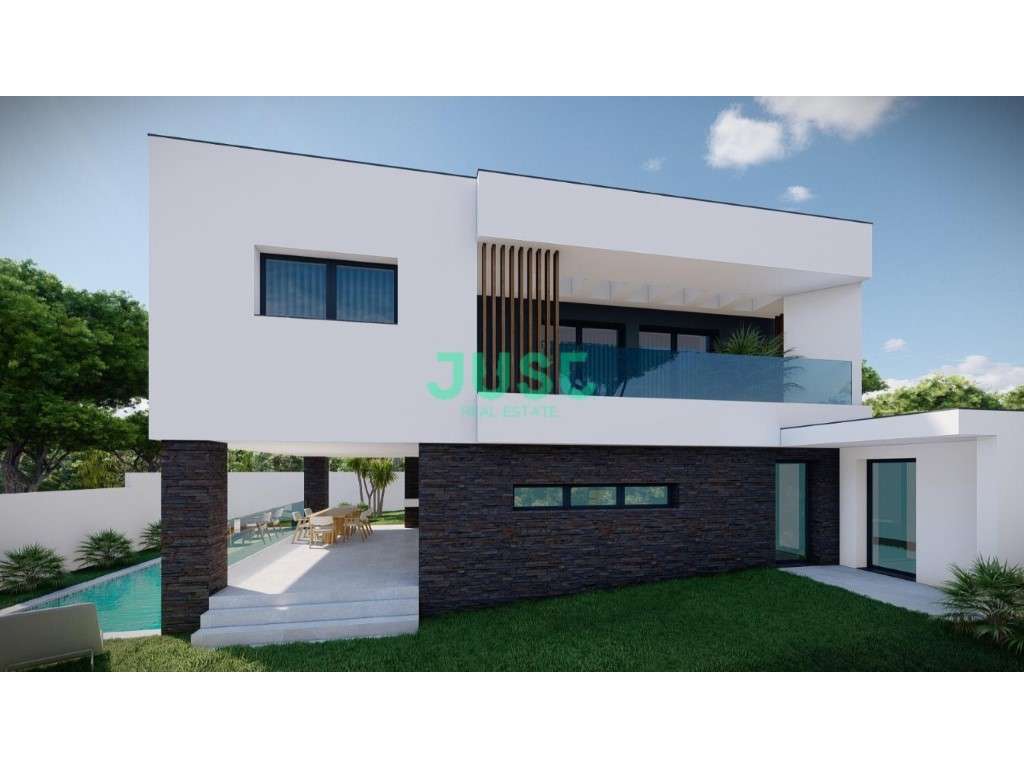 Moradia isolada, T4 com piscina e garagem na Charneca da Caparica - Grande imagem: 5/23