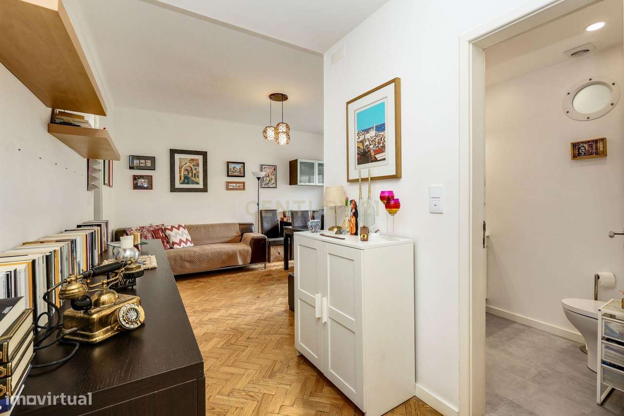 Apartamento T3 Luminoso com Logradouro - Grande imagem: 5/21