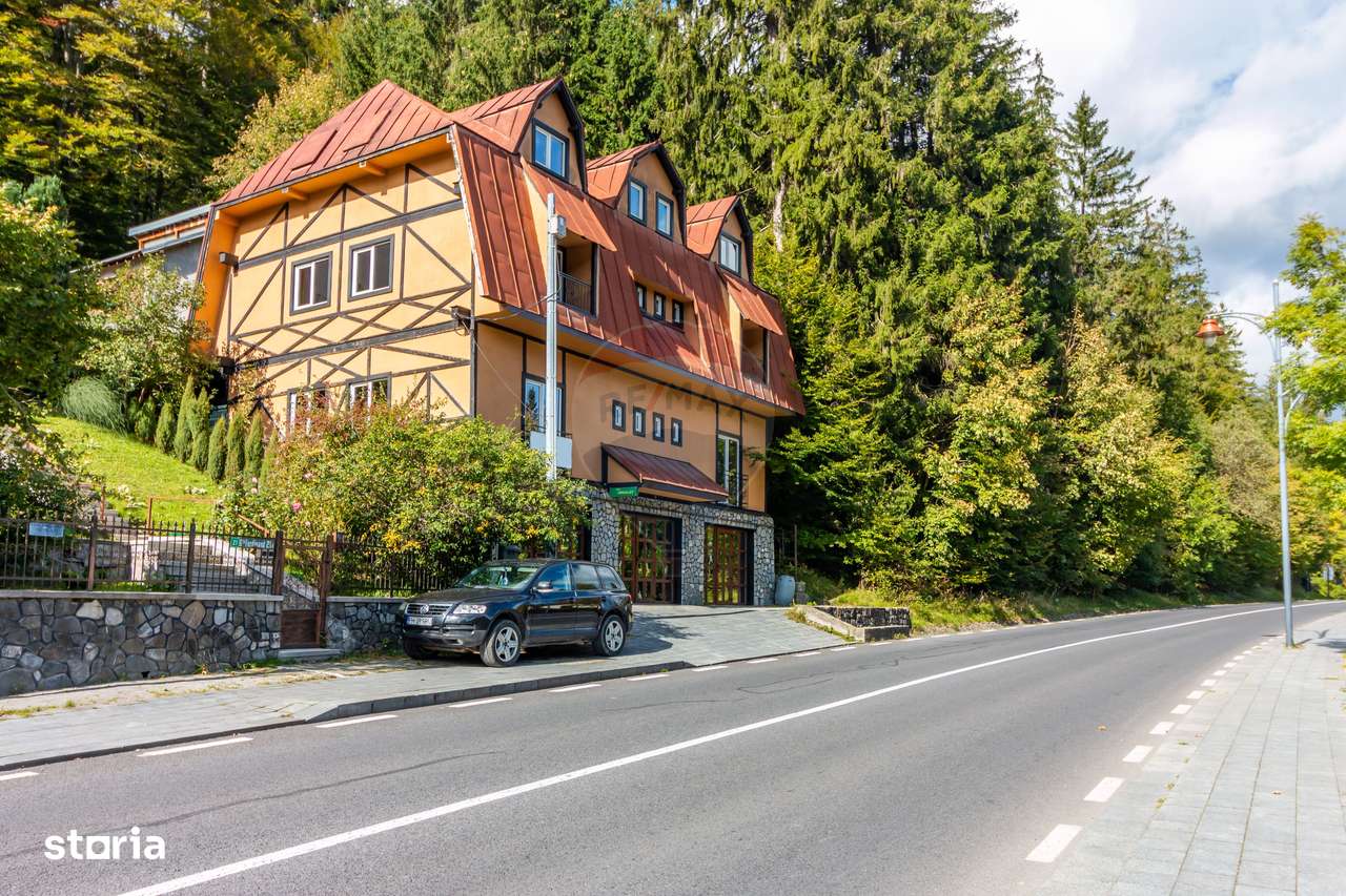 Vilă/Pensiune de vânzare în Sinaia – 450 mp, lângă Castelul Peleș - Imagine principală: 3/15