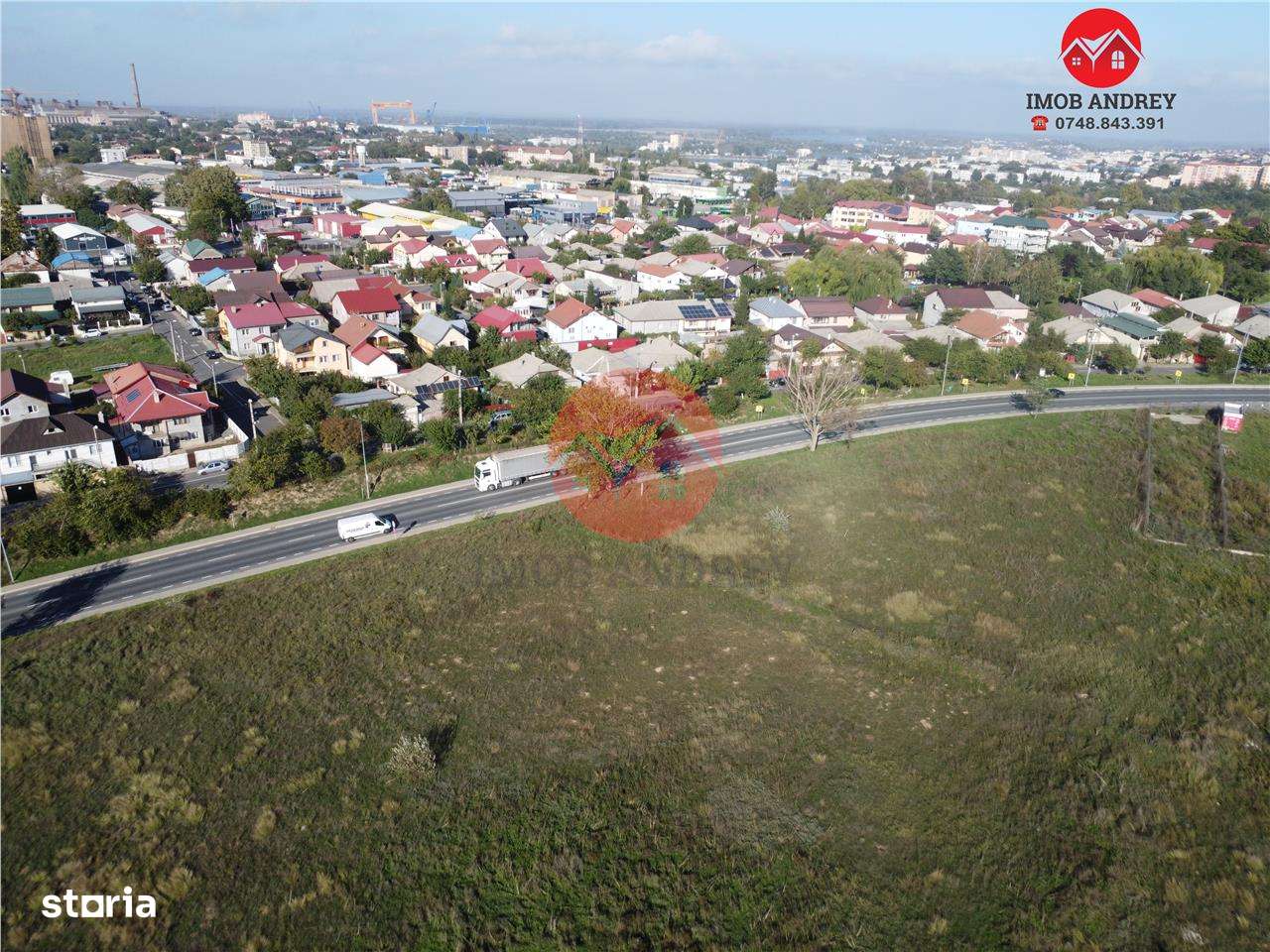 Teren de vanzare 2519 mp, deschidere 16.27 ml, ideal pentru investitie - Imagine principală: 2/2