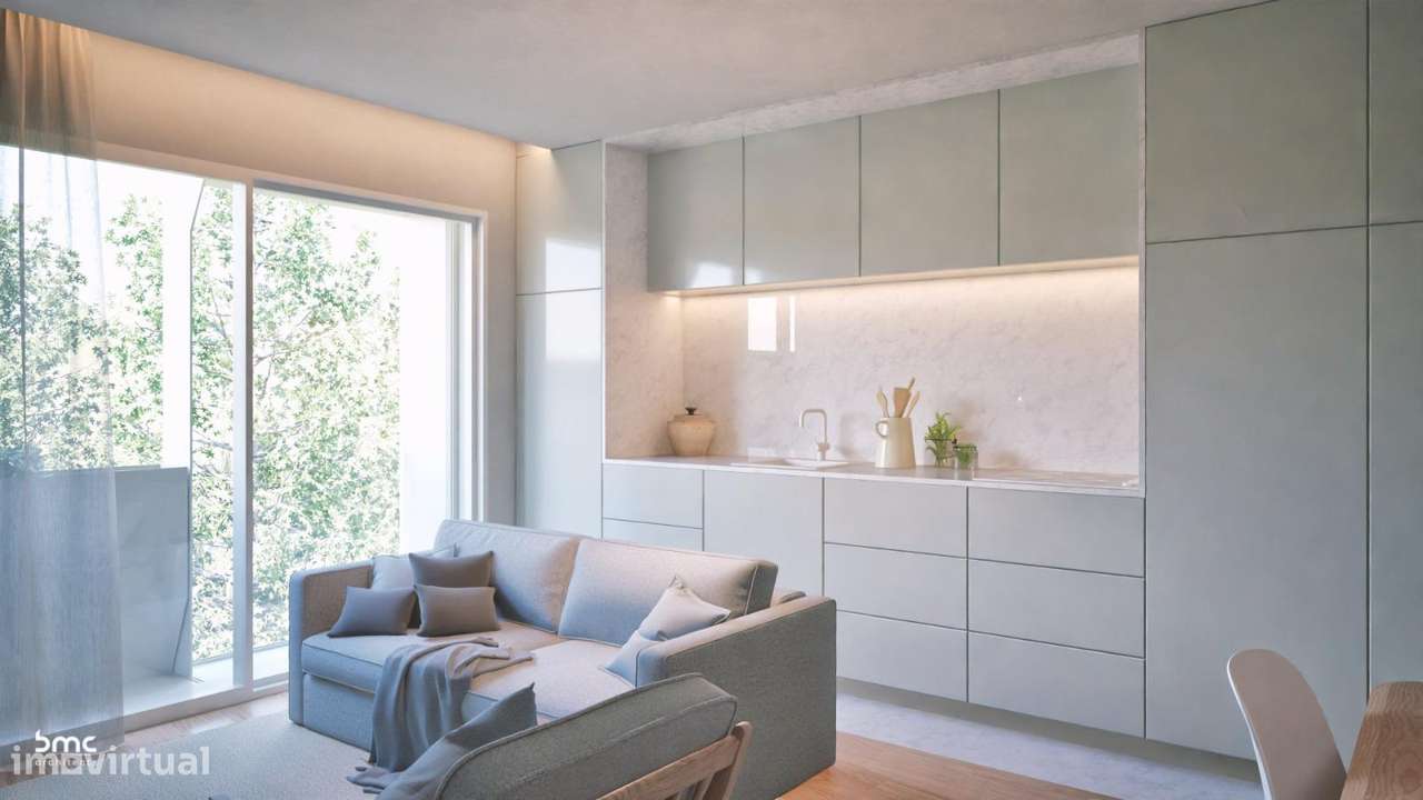 MagnificoT1 com terraço – zona nobre Leça da Palmeira-10