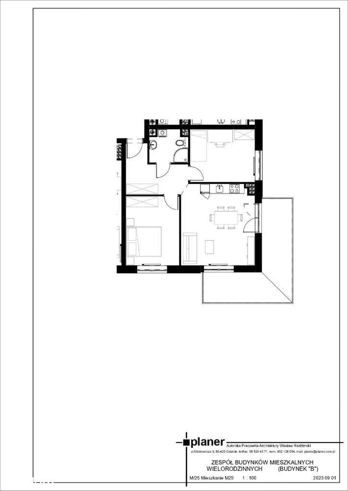 Komfortowe 3-pokojowe mieszkanie | Wysoki standard - Pełny obrazek: 2/7