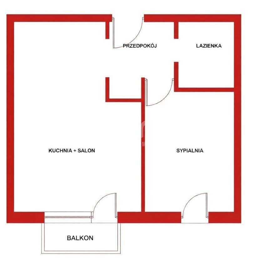 Siewna - 2 pokoje 50 m2 do urządzenia !!!-9