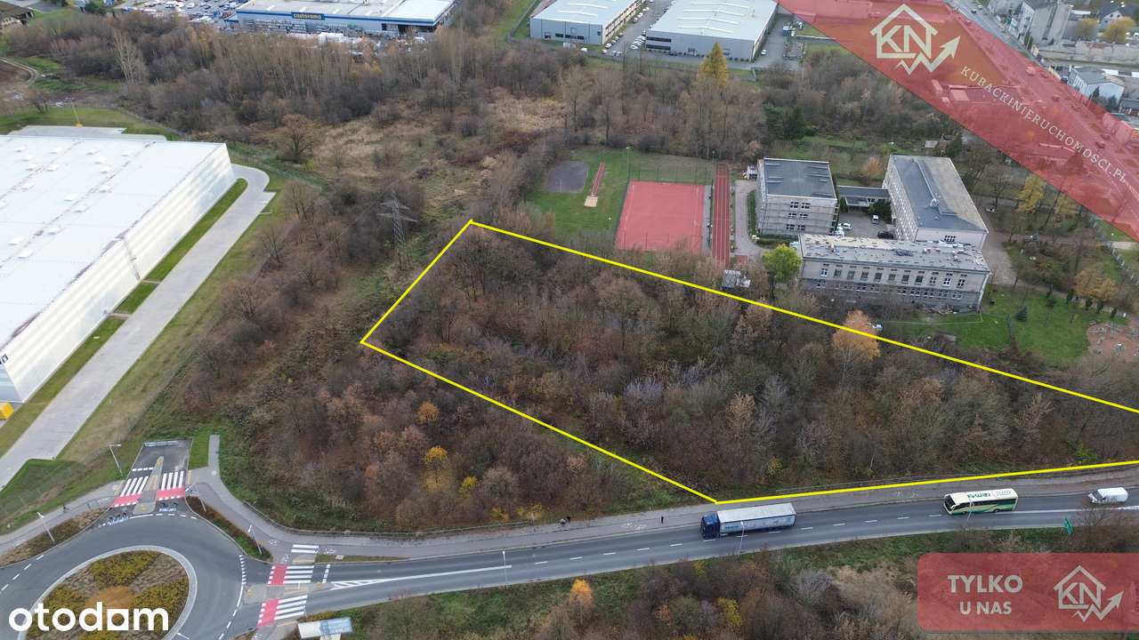 Działka inwestycyjna 7286 m2 ul. Warszawska - MPZP-2