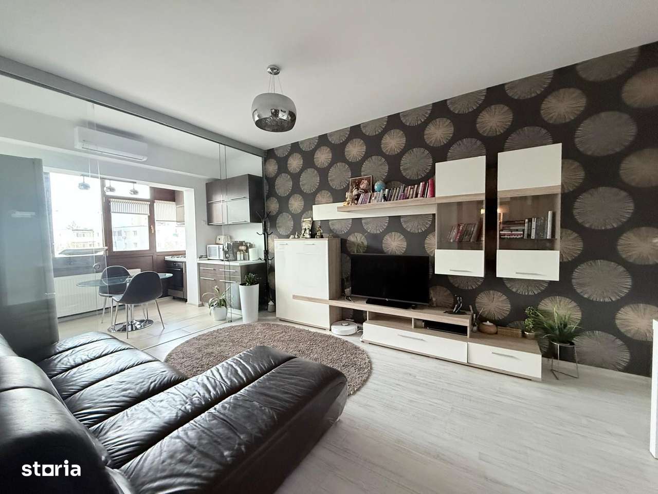 2 camere Prundu etaj3din6 bloc2008 54mp mobilat 91000euro - Imagine principală: 3/10