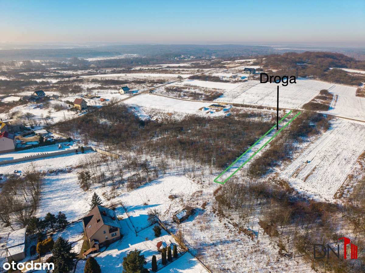 Działka budowlana 6110 m2, z pięknym widokiem-10