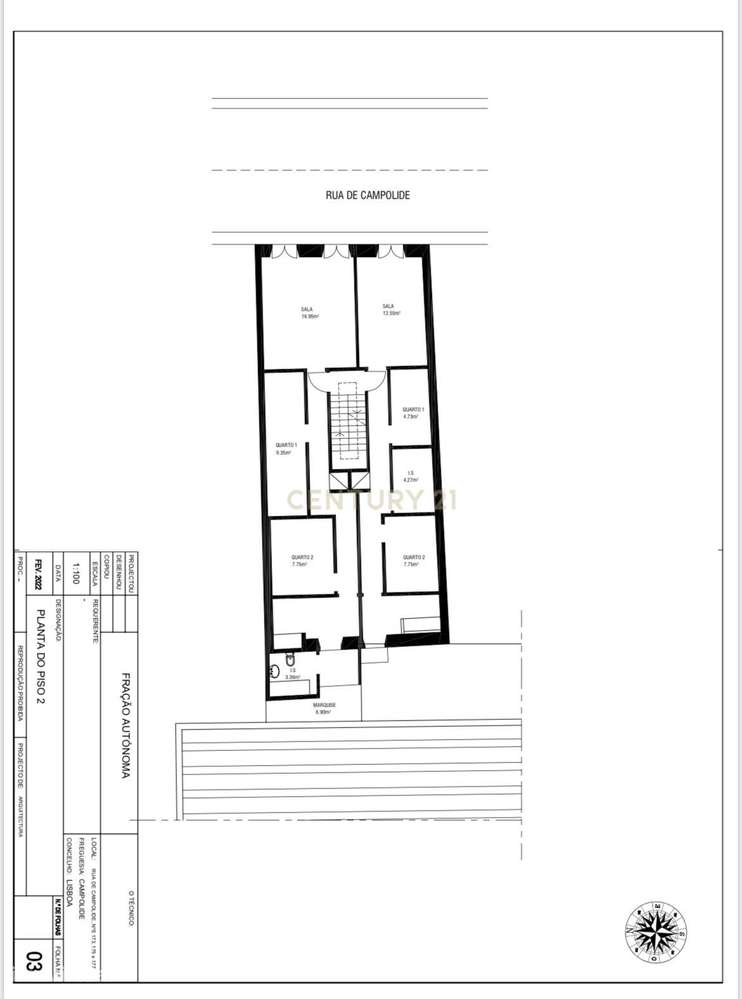 Prédio em Campolide - Lisboa - Grande imagem: 2/38