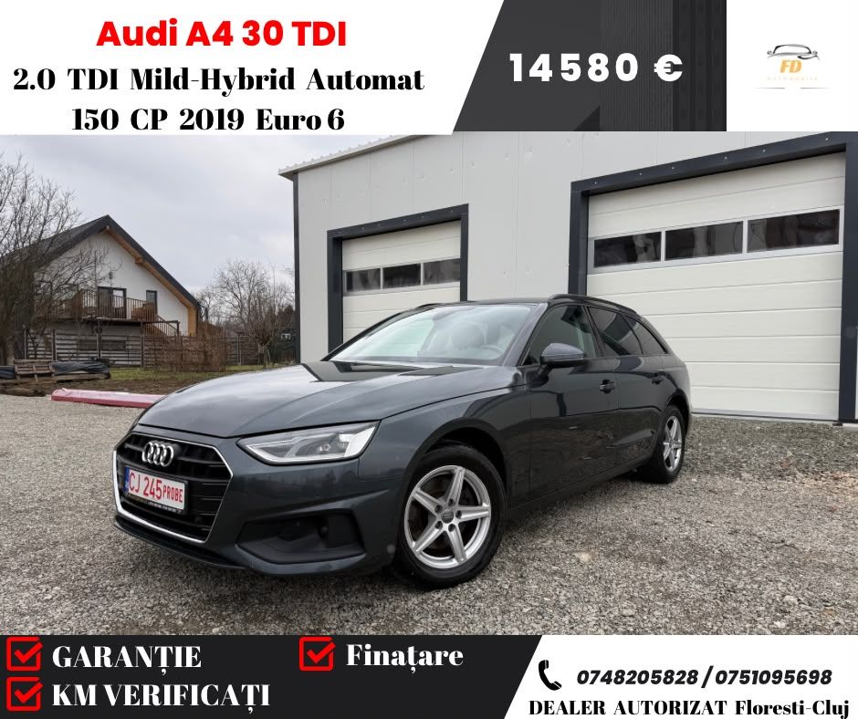 Audi A4 B9 [2015 - Prezent] 30 TDI S tronic 2019