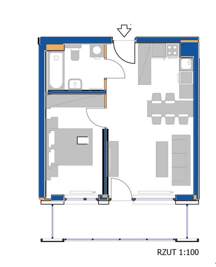 680 TYS. MIESZKANIE +MIEJCE PARKINGOWE+KOMÓRKA, TARAS NA ZACHÓD SŁOŃCA-7