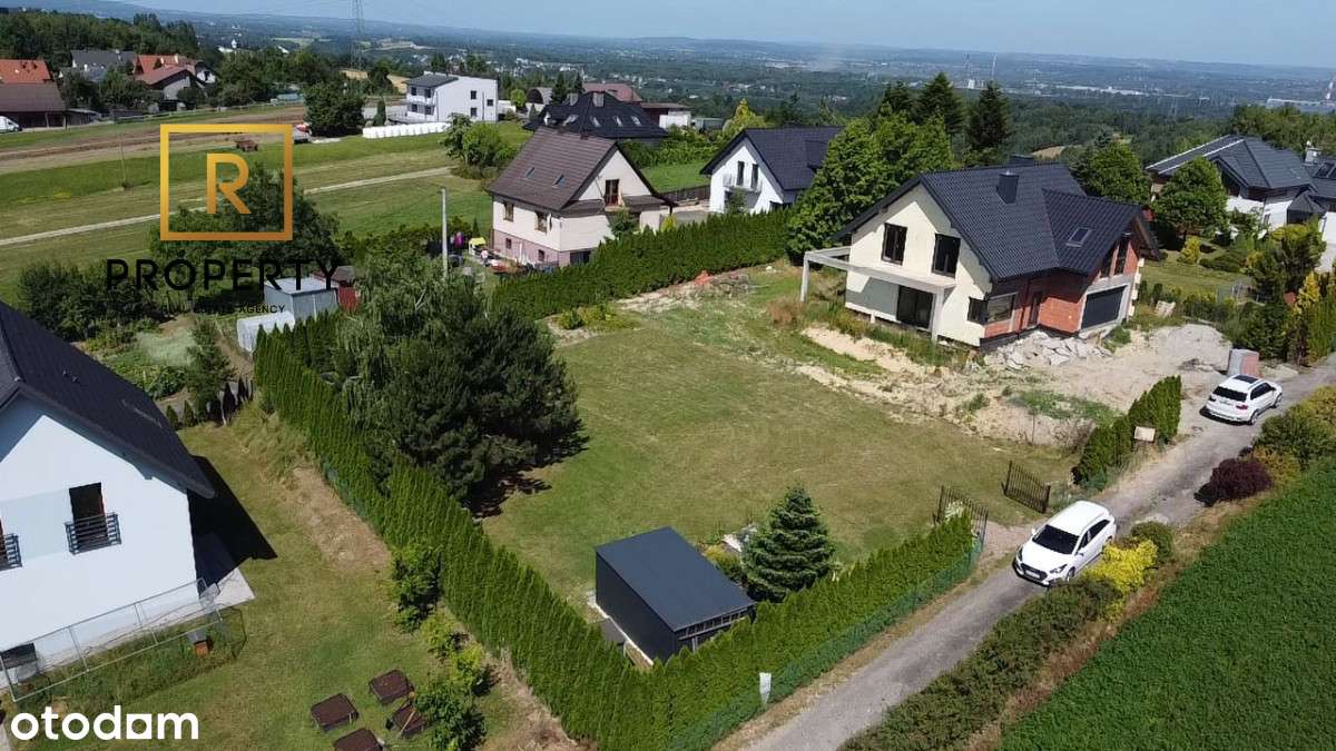 Urokliwa działka Widokowa w Mogilanach-6