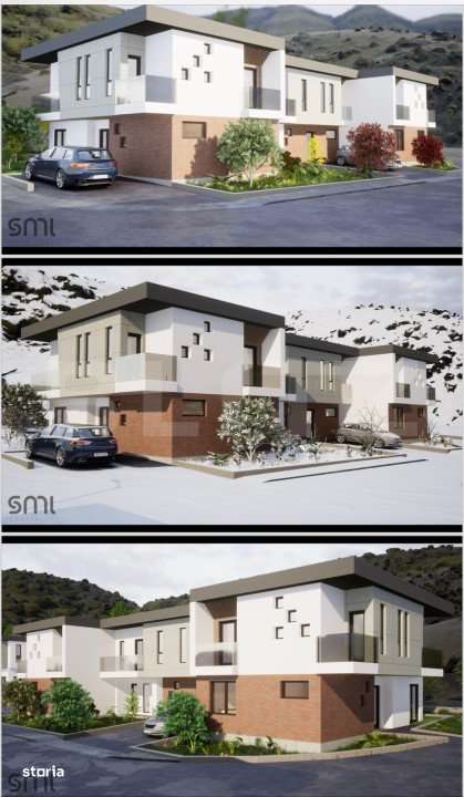 CASA CUPLATA, 110 mp, 110 teren, zona Terra - Imagine principală: 1/4