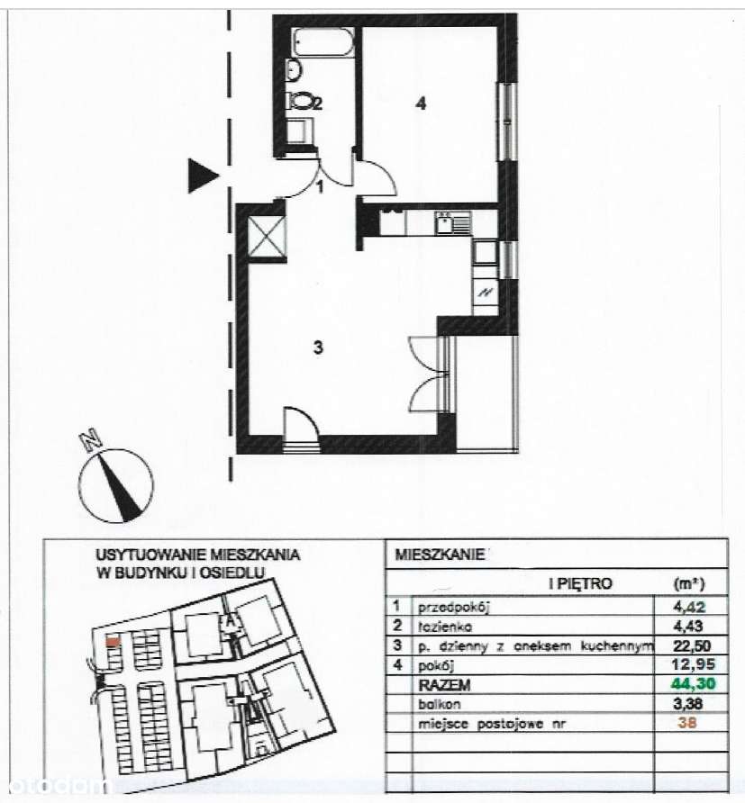 Bieżanów - Mieszkanie na kameralnym, spokojnym i ogrodzonym osiedlu.-5