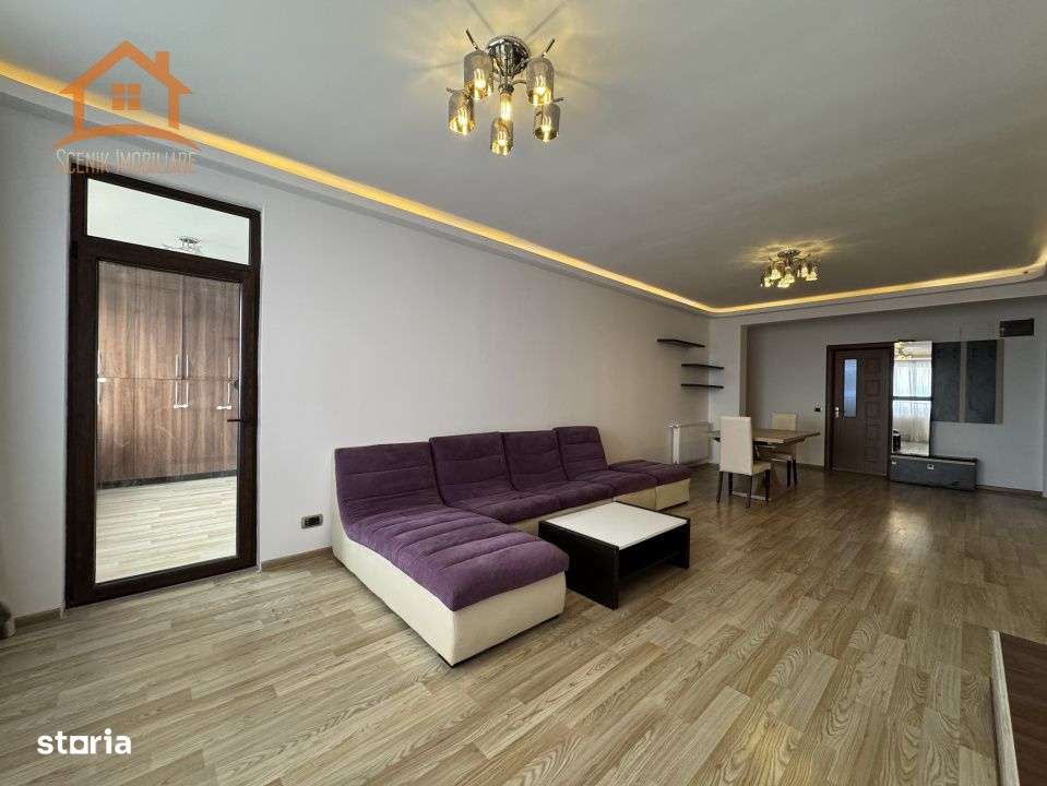 Isaran, ap. cu 3 camere, 96 mp + terasa 11.82, mobilat si utilat, loc-3