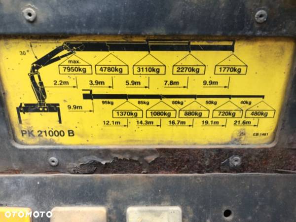 Zuraw samochodowy HDS Palfinger PK 21000 PK 27000 + pilot - 3