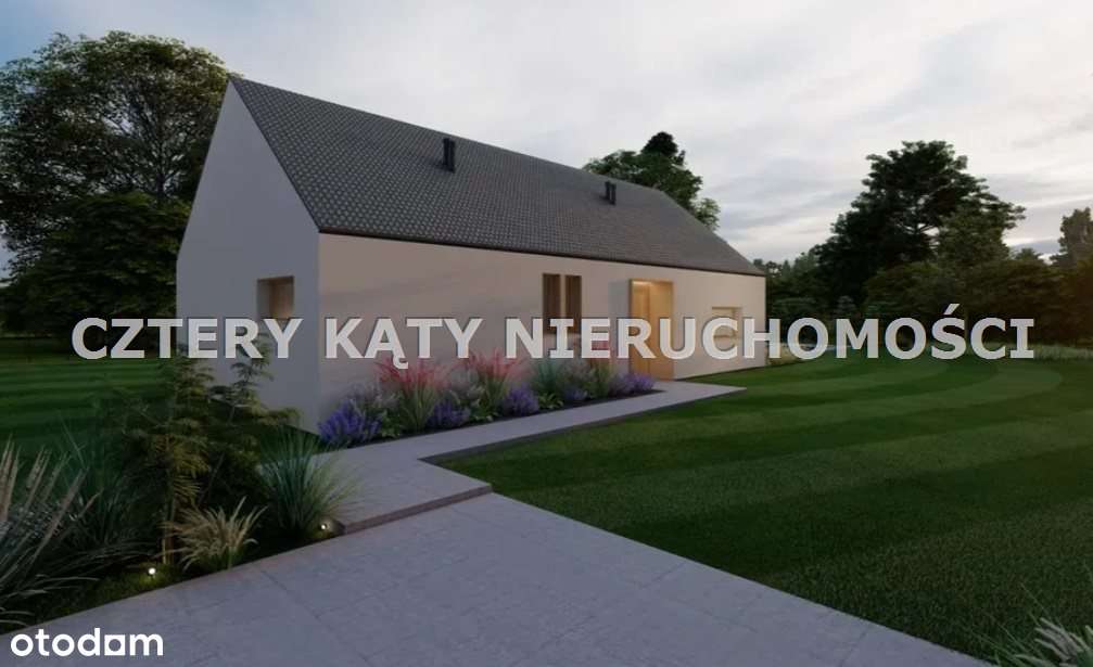 Nowoczesny, parterowy, ekonomiczny dom przy lesie - Pełny obrazek: 5/8