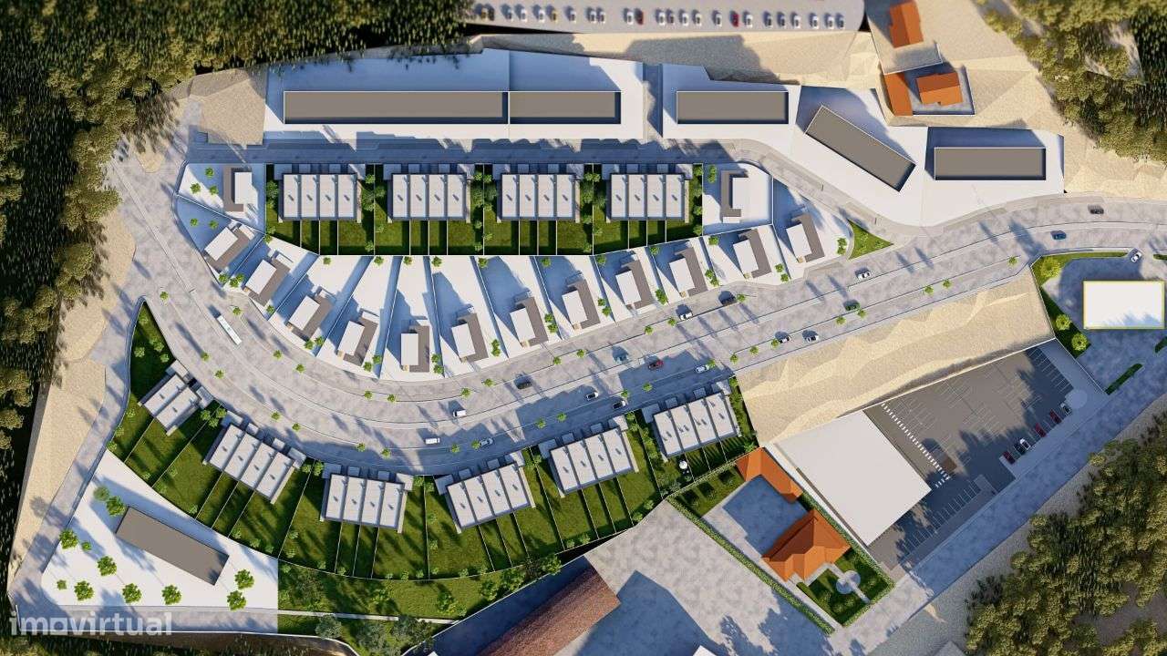 Moradia T3 em construção com duas Salas em Cristelo, Paredes-6