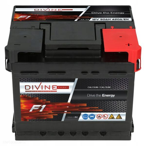 Akumulator Divine F1 SMF 12V 55Ah 480A EN P - 2