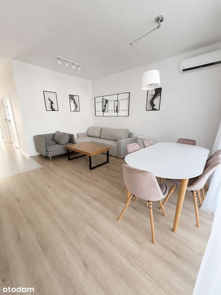 Klimatyzowane 3-pok. mieszkanie do wynajęcia w Wilanowie, 65 m²