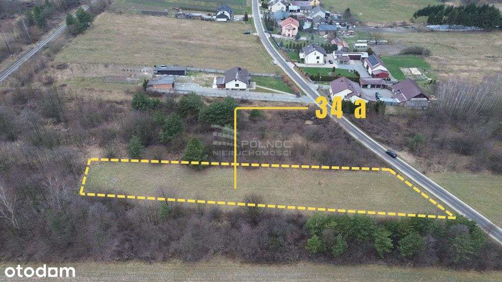 Działki budowlane Osiek 2454 m² i 3429 m² - Pełny obrazek: 3/5