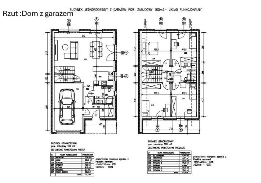 Nowoczesny dom 141 m²– możliwość wyboru: z garażem lub bez !!!-9