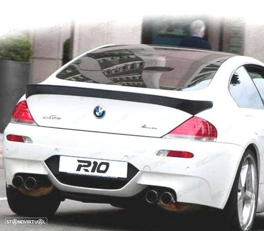 SPOILER TRASEIRO PARA BMW SERI 6 E63 AILERONLOOK TRUNK 04- - 1