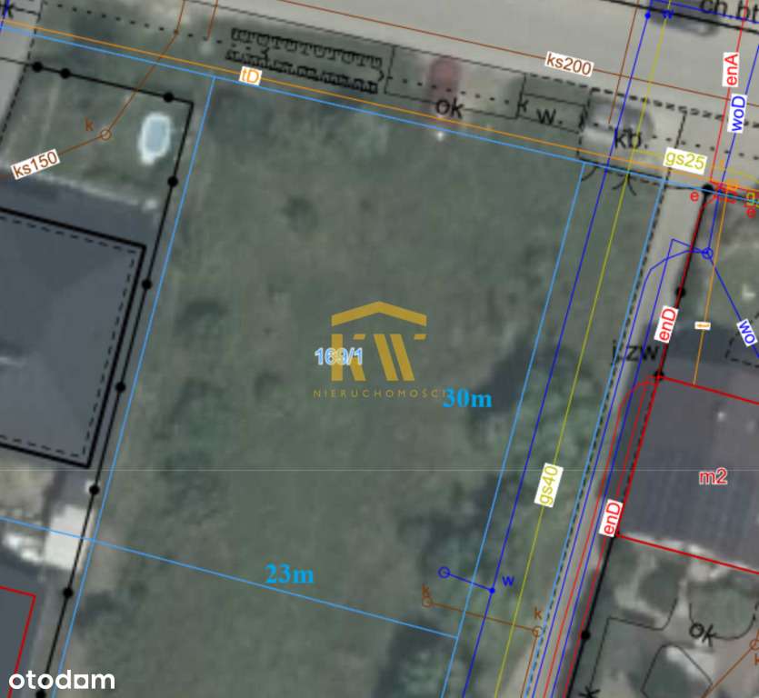 Działka w Starej Woli Gołębiowskiej - Pełny obrazek: 2/2