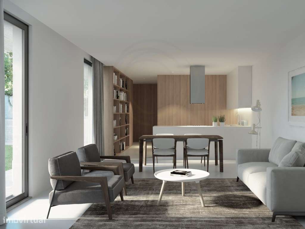 Fantástico Moradia V2 com Varanda, Jardim e 1 Lugar de Garagem no c... - Grande imagem: 5/9