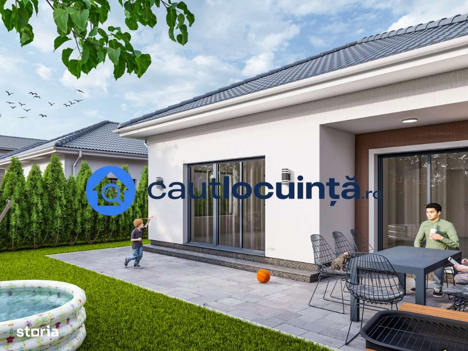 Vila Napoletana | De Vanzare | Incalzire in pardoseala | Curte - Imagine principală: 2/5