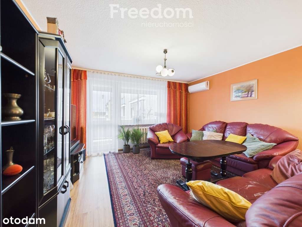 4-pokoje, duży balkon, klimatyzacja - Pełny obrazek: 4/18