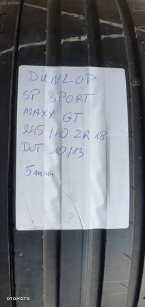 1X Opona Dunlop SP Sport MAXX GT 245/40 R18 5mm 1013 - 8