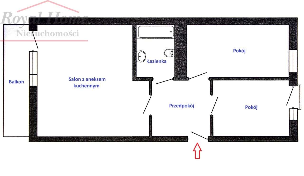 Nowoczesne, b. ładne 3 pok z balkonem i Mp, Krzyki-12