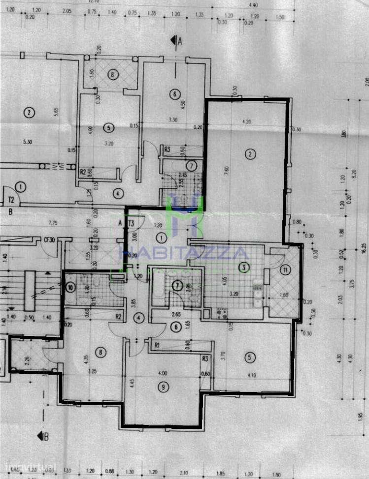 Apartamento T3 no último Piso, com 3 Frentes e Vistas Desafogadas em L-27