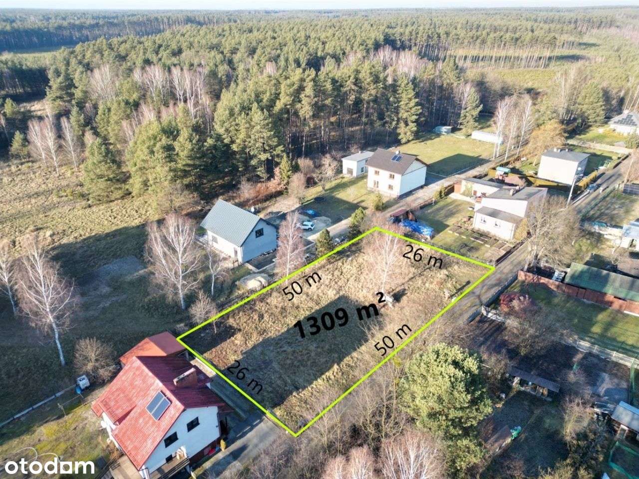 Kalety ul.Szkolna - działka budowlana na sprzedaż - Pełny obrazek: 4/6