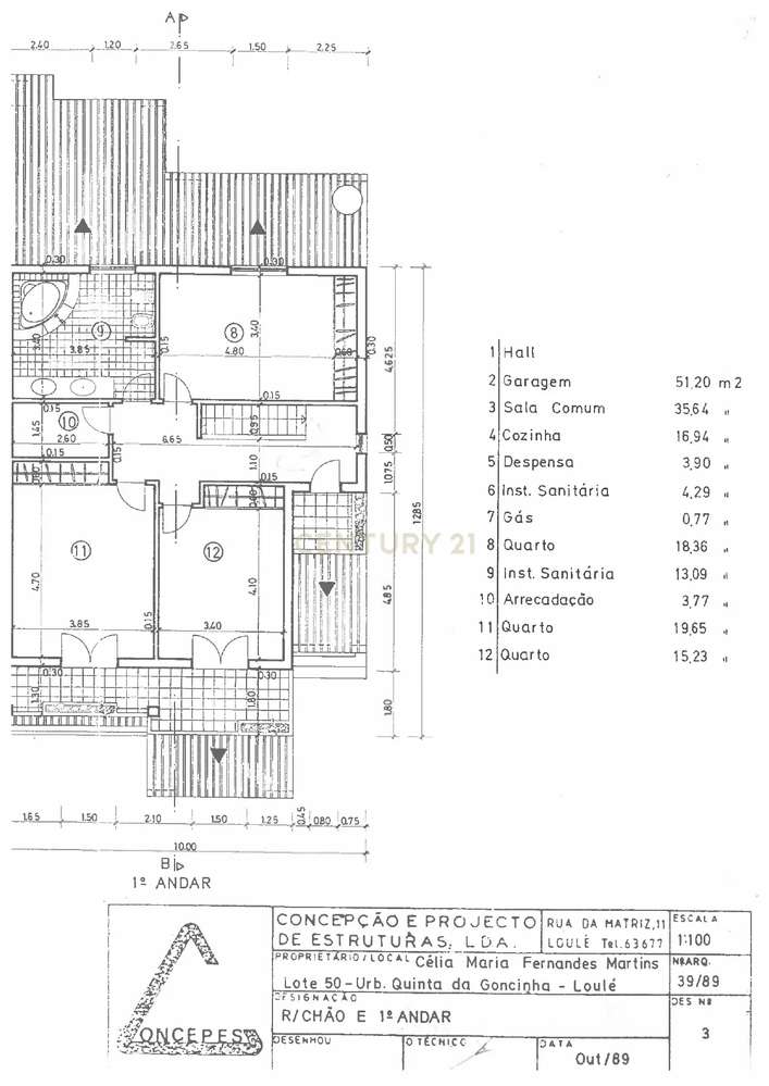 Moradia T3 com piscina e amplo espaço exterior-48