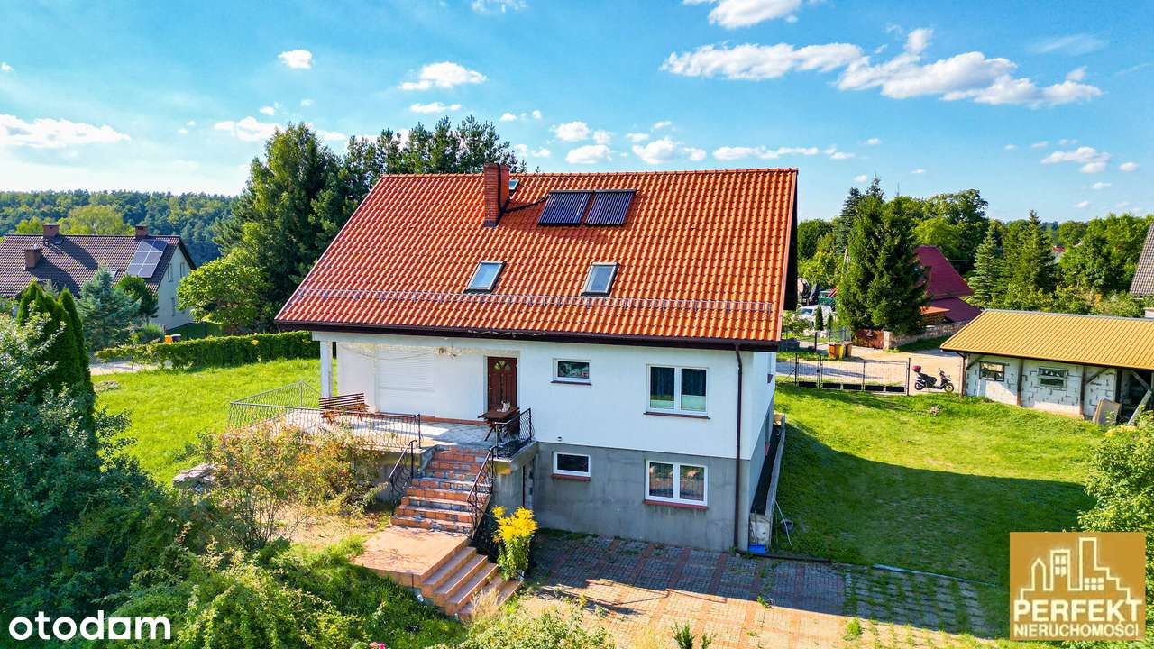 Dom wolnostojący może być dwu rodzinny  w Ługwałdzie gm. Dywity-2