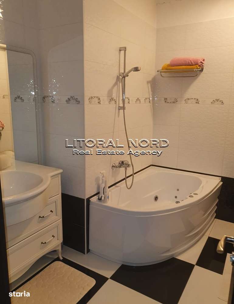 Tomis Nord-bloc nou,ap. 3 cam. 127mp,2 balcoane,mobilat,utilat,parcare-16