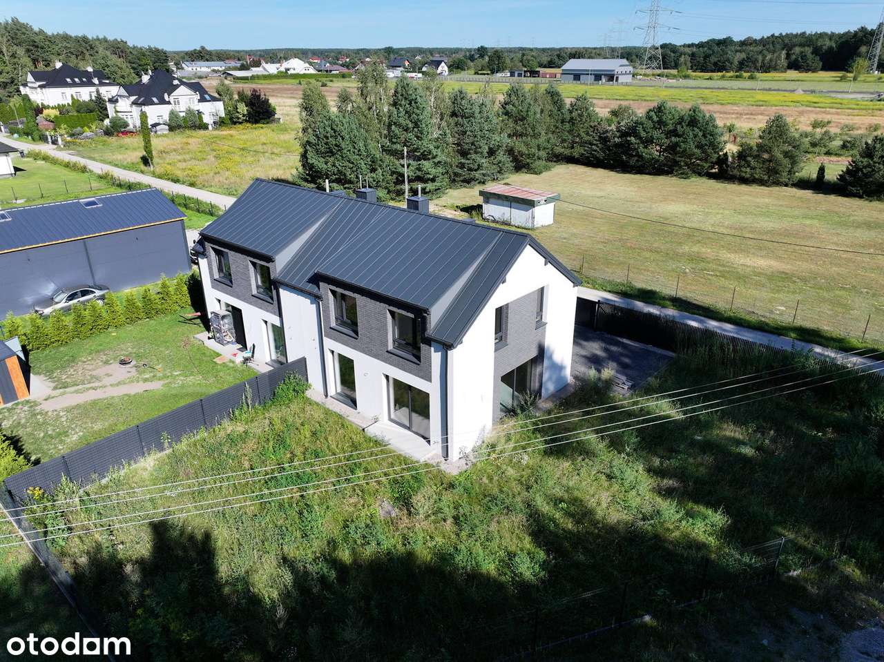 Kompaktowy bliźniak 94m2, duża działka 440m2 GOTOWY-5