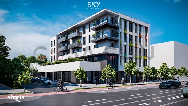 Apartament cu 3 camere, bloc 2024, zona Auchan, Iris !-11