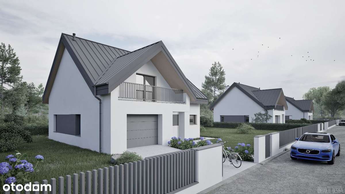 Nowoczesny dom jednorodzinny ul. Jarzębionowa - Pełny obrazek: 1/7