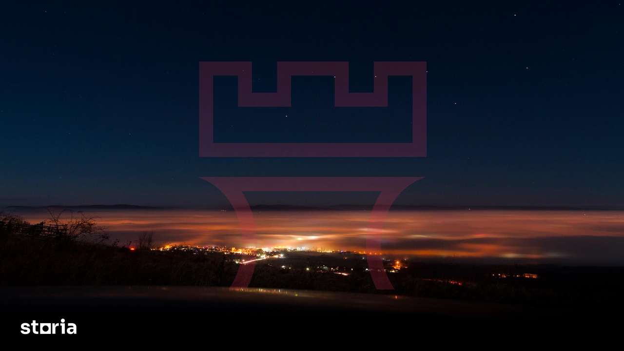 Teren  cu PUZ Feleacu 2.800mp parcelabil/ 4 utilități asfalt panorama-4